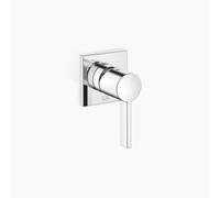 Dornbracht mitigeur monocommandé encastré avec plaques de recouvrement 80x80mm, 36060670-00, Couleur: chrome