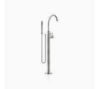 Dornbracht Mitigeur monocommandé pour bain avec tube de fixation pour montage indépendant, avec flexible de douche, 25863661-06, Couleur: Platine Mat