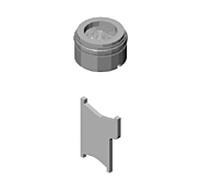 Dornbracht mousseur 90230102603-99 90230102603 M24x1 Dark Platinum mat