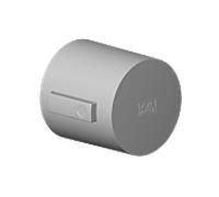 Dornbracht poignée pour thermostat 90173301000-00 90173301000 D.48 x 48 mm chromé
