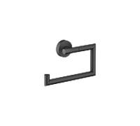 Dornbracht Porte-rouleau de papier toilette Meta 83500979-33 sans couvercle noir mat