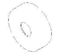 Dornbracht rosace, universal - 082797500-06 platine mat