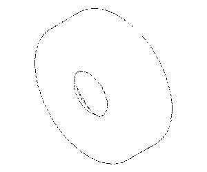 Dornbracht rosace, universal - chrome 082797500-00 65x55x20_chrom