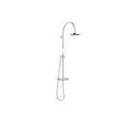 Dornbracht set de douche 34459892-08 avec thermostat de douche, saillie de douche debout 420 mm, platine