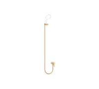 Dornbracht set de douche 36002970-28 avec raccord de douche intégré et set de douchette à main, laiton brossé