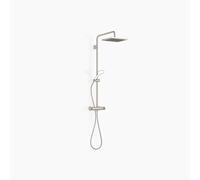 Dornbracht Showerpipe avec thermostat de douche sans douchettes à main, saillie douche à main 450mm, douche de tête 300x240mm, 34459980-06, Couleur: Platine Mat
