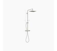 Dornbracht Showerpipe avec thermostat de douche sans douchettes à main, saillie douche à main 450mm, douche de tête 300x240mm, 34459980-08, Couleur: platine