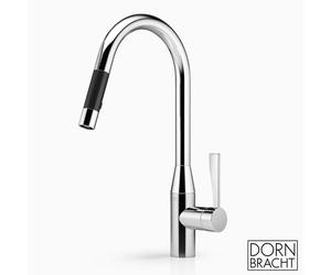 Dornbracht Sync Mitigeur de cuisine pivotant, avec douchette extractible, 33870895-00,