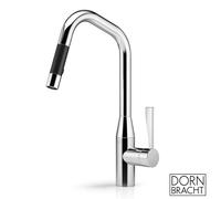 Dornbracht Sync Mitigeur de cuisine pivotant, avec douchette extractible, 33875895-00,