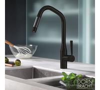 Dornbracht Sync Mitigeur de cuisine pivotant, avec douchette extractible, 33875895-99,