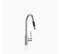Dornbracht SYNC Mitigeur monocommandé Pull-down avec fonction douche, orientable, saillie 240mm, 33870895-06, Couleur: Platine Mat