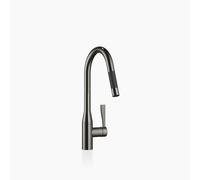 Dornbracht SYNC Mitigeur monocommandé Pull-down avec fonction douche, orientable, saillie 240mm, 33870895-19, Couleur: Chrome foncé