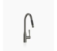 Dornbracht SYNC Mitigeur monocommandé Pull-down avec fonction douche, orientable, saillie 240mm, 33870895-99, Couleur: foncé Platine mat