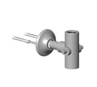 Dornbracht T-piece,wh standbr.m.ring 90171103400-00 chromé
