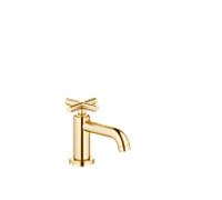 Dornbracht Tara. 17500892-28 avec poignée en croix, eau froide, saillie 100 mm, laiton brossé