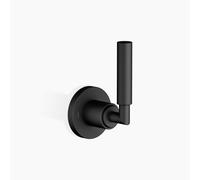 Dornbracht TARA à encastrer inverseur à deux voies, inverseur rotatif, 36200882-33, Couleur: Noir Mat