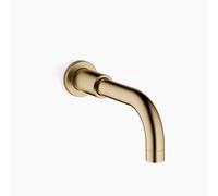 Dornbracht TARA Bec déverseur pour baignoire, montage mural, saillie 200mm, 13801892-39, Couleur: Dark Brass brossé