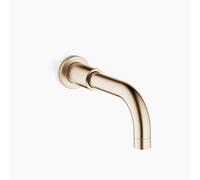 Dornbracht TARA Bec déverseur pour baignoire, montage mural, saillie 200mm, 13801892-46, Couleur: Champagne brossé