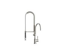 Dornbracht Mitigeur monocommandé professionnel TARA, bec pivotant à 360°, saillie 200 mm, Platine mat