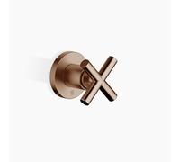 Dornbracht TARA Inverseur encastré trois voies, rosace ronde, Ø 60mm, 36210892-42, Couleur: bronze brossé