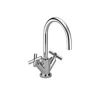 Dornbracht Tara. Melangeur de lavabo monotrou avec garniture d'écoulement Chrome 22513892-00