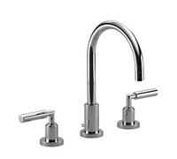Dornbracht Tara. Melangeur lavabo a 3 trous avec garniture d'écoulement Chrome 2071388200