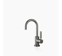 Dornbracht TARA Mitigeur monocommandé pour lavabos avec garniture d'écoulement, saillie 137mm, 33500882-19, Couleur: Chrome foncé