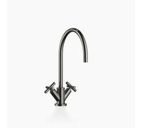 Dornbracht Cuisine - TARA Mitigeur monotrou, bec orientable 360°, saillie 235 mm, 22815892-19, Couleur: Chrome foncé