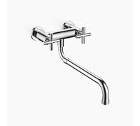 Dornbracht TARA Mitigeur mural à pont avec bec extractible, saillie 365-545 mm, 31151892-00, Couleur: chrome