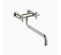 Dornbracht TARA Mitigeur mural à pont avec bec extractible, saillie 365-545mm, 31151892-08, Couleur: platine