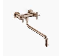 Dornbracht TARA Mitigeur mural à pont avec bec extractible, saillie 365-545mm, 31151892-42, Couleur: bronze brossé