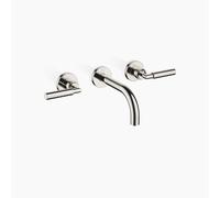 Dornbracht TARA Mitigeur mural pour lavabo sans vidage, saillie 160mm, kit de montage final, 36707882-08, Couleur: platine