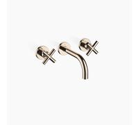 Dornbracht TARA Mitigeur mural pour lavabos sans vidage, saillie 160mm, 36707892-47, Couleur: Champagne