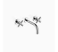 Dornbracht TARA Mitigeur mural pour lavabos sans vidage, saillie 190mm, 36712892-00, Couleur: chrome