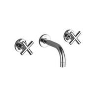 Dornbracht Tara partie apparente pour robinet mural saillie 160mm platine mat 3670789206