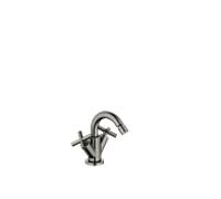Dornbracht Tara. poignées 24510892-99 pour Bidet , avec garniture de vidage , platine foncé mat