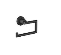 Dornbracht Tara. porte rouleau 892-33 sans couvercle, noir mat