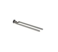 Porte-serviettes TARA de Dornbracht, en 2 parties, rigide, 83210892-99, Couleur: foncé Platine mat