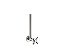 Dornbracht Tara . Robinet coudé 22900892-06 avec rosace Ø 55 mm, poignée croisée, platine mat