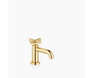 Dornbracht TARA robinet d'arrêt, eau froide, saillie 100mm, 17500892-28, Couleur: Laiton brossé