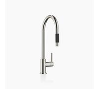 Dornbracht Tara robinet de cuisine, mitigeur, pull-down, avec fonction douche, saillie 240mm, 33870888, Couleur: Platine brossé
