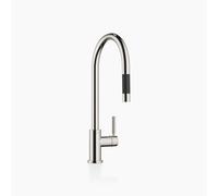 Dornbracht Tara robinet de cuisine, mitigeur, pull-down, avec fonction douche, saillie 240mm, 33870888, Couleur: platine
