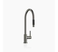 Dornbracht TARA robinet de cuisine, mitigeur, pull-down, avec fonction douche, saillie 240mm, 33870888-99, Couleur: foncé Platine mat