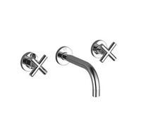 Dornbracht Tara. Robinetterie murale pour lavabo sans garniture d'écoulement Chrome 36712892-00