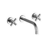 Dornbracht Tara. Robinetterie murale pour lavabo sans garniture d'écoulement Chrome 36717892-00