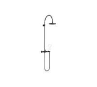 Dornbracht Tara . Set de douche 26632892-33 avec mitigeur de douche à deux mains, saillie de la douche sur pied 420 mm, noir mat