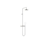 Dornbracht TARA Showerpipe sans douchette à main, saillie de la douchette à main 420mm, flowReduce, 26633892-08, Couleur: platine