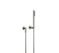 Dornbracht Tara. set de douche flexible 27802892-08 avec douchette bâton, platine