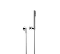 Douchette Dornbracht TARA avec rosettes individuelles, 27802892-00, Couleur: chrome
