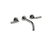 Dornbracht Tara . Set de finition 36712882-99 pour garniture de vidange mural, sans allumette0, 190 mm, platine foncé mat